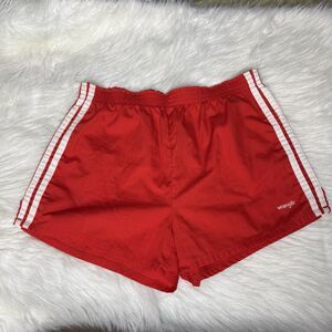 Wrangler Vintage 70s Gym Running Short Shorts Stripe Adult L USA Red Movie Prop